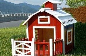 Cabin Dog House Idea That Will Love for Your Pet